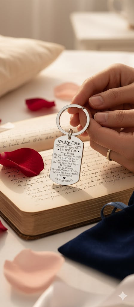 π Romantic Keychain for your loved ones